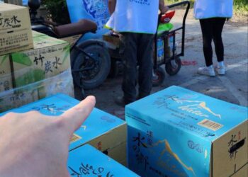 年年有餘揪竿心創辦人張昱恆率團隊用行動傳遞溫暖