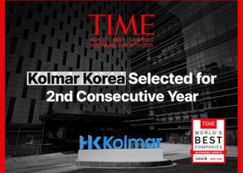韓國科瑪榮登《時代》雜志「2026全球最佳可持續發展企業」榜單，連續第二年入選