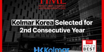 韓國科瑪榮登《時代》雜志「2026全球最佳可持續發展企業」榜單，連續第二年入選