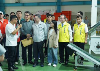 行政院卓院長巡視糧倉 肯定國內糧食供應穩定、續提升國家糧食安全韌性