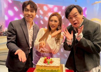 吳申梅Gigi棚內遭突襲慶生！ 康康許志豪率近百人齊唱生日快樂