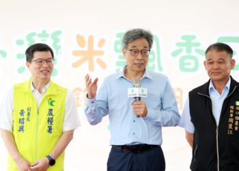 陳駿季部長視察稻米輸日現況 預估今年銷日破萬噸、雙倍成長